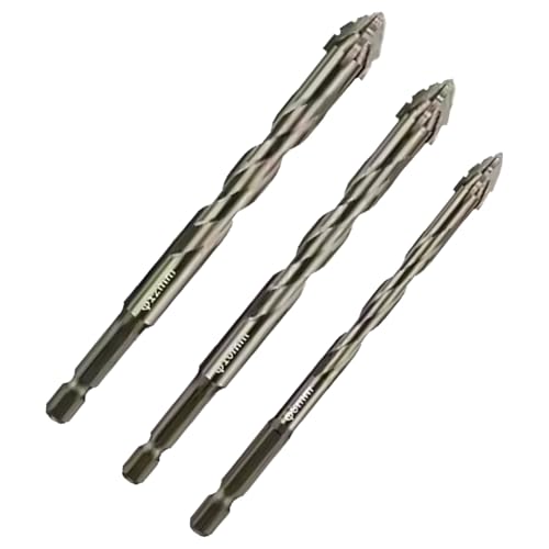 Excentric Drill Bit Set-Exzentrische Bohrer Für Metalle Mit Vierseitigen Klingen, Hochleistungsbits Für Keramik- Und Glasverarbeitung | Edelstahlholzhandwerksteile, Mehrzweck -Bohrwerkzeugkit Für Zu H von Whnbuij