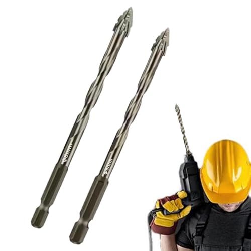 Exzenter Bohrer Set, Bohrer aus hochfestem Stahl - Exzenterbohrer aus Metall, gezackt, für Glas, Keramik | Spiralbohrer usw von Whnbuij