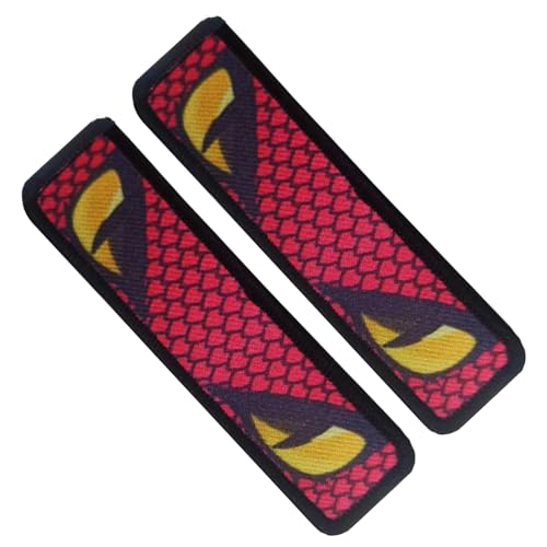 Flecken für den Gebrauch - 2 Reflektierende Klebermantelabzeichen, Kleidungsstapel | Schlangenstätte für Rucksäcke - Set dekorativer Applikationen für Hüte 3.15x0.98inch von Whnbuij