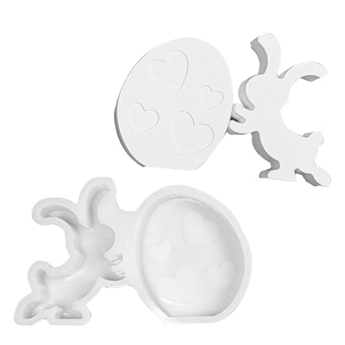 Gießform für Hasen zu Ostern, Silikonform für Ostern, Kerzenform aus Silikon für Hasen für Ostern - Tierfiguren, Ornament für den Frühlingsurlaub Gießform für Hasen zu Ostern, Silikonform für Ostern, Kerzenform aus Silikon für Hasen für Ostern - Tierfiguren, Ornament für den Frühlingsurlaub von Whnbuij