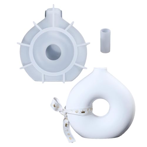 Gießform für Hydrokulturvase - Gießform für Epoxidharz für pflanzliche Inkubation, Silikon-Set Set Blumenröhrchen VADE RESINA MORTE | Gießform für Pflanzen aus Silikon Donutform Gießform für Hydrokulturvase - Gießform für Epoxidharz für pflanzliche Inkubation, Silikon-Set Set Blumenröhrchen VADE RESINA MORTE | Gießform für Pflanzen aus Silikon Donutform von Whnbuij