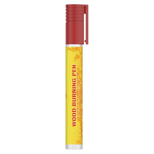 Holzmarker, Holzstift - Hartspitze, wasserfester Holzstift - Brandmalereiwerkzeug zum Gravieren und Verbrennen von Holz für Künstler und Anfänger, Brennen Facil Holzmarker, Holzstift - Hartspitze, wasserfester Holzstift - Brandmalereiwerkzeug zum Gravieren und Verbrennen von Holz für Künstler und Anfänger, Brennen Facil von Whnbuij