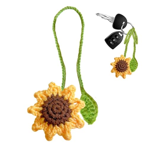 Lesezeichen mit Blumensprossen, handgefertigt, Blumen-Lesezeichen für Bücher, niedlicher Häkelblumen-Sprossen-Büchermarker, einzigartiges Pflanzen-Thema-Lesezeichen, Garnblumen-Sprossen-Seitenmarker Lesezeichen mit Blumensprossen, handgefertigt, Blumen-Lesezeichen für Bücher, niedlicher Häkelblumen-Sprossen-Büchermarker, einzigartiges Pflanzen-Thema-Lesezeichen, Garnblumen-Sprossen-Seitenmarker von Whnbuij
