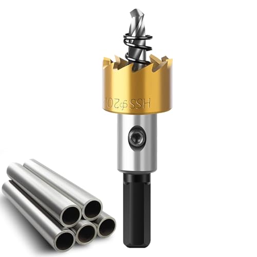 Lochschneider Schnellarbeitsstahl Lochsäge HSS Lochsäge Lochsäge 16-30mm Lochschneider Hss Schnellarbeitsstahl Lochöffner für Metall, Kupfer, Edelstahl, Eisen von Whnbuij