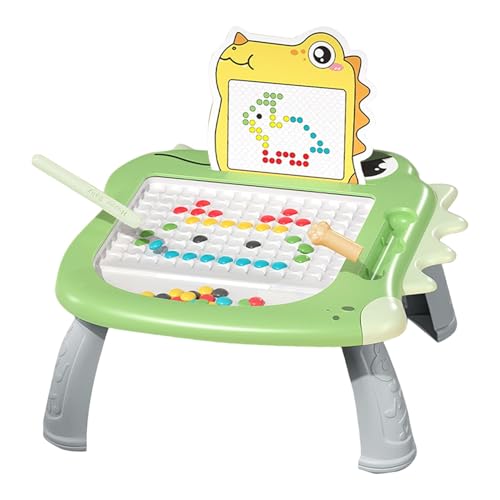Magnetische Schreibtafel für Magnetische Zeichenbrett - Farbform Muster-Kunstblock - Magnetische Punkt-Reise-Spielzeug, magnetisches Zeichenbrett für Spielzeug von Whnbuij