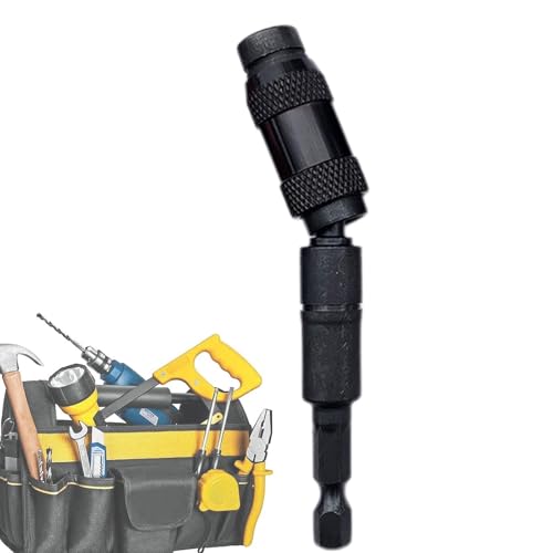Magnetischer Schraubendreherhalter für elektrische Bohrmaschine, flexible Verlängerungen für Bohrbit, flexible Multi-Winkel Bithalter - 1/4 Zoll selbstsicherndes Werkzeug mit Schaltschaft für von Whnbuij