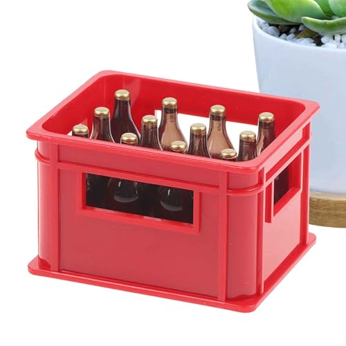 Miniatur-Bierflaschen-Set – Leichte Miniatur-Weinflaschen | Miniatur-Ornamente, Foto-Requisiten für Männer, Tischdekoration für Feengarten, Kneipe, Bar Miniatur-Bierflaschen-Set – Leichte Miniatur-Weinflaschen | Miniatur-Ornamente, Foto-Requisiten für Männer, Tischdekoration für Feengarten, Kneipe, Bar von Whnbuij