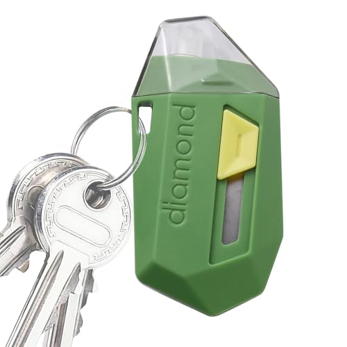 Offene Pakete, Magnetische Boxenschneider, Einziehbarer Cutter Hohe Präzision für Kreative Arbeit Rahmen Tapete Stationspaket Karton von Whnbuij