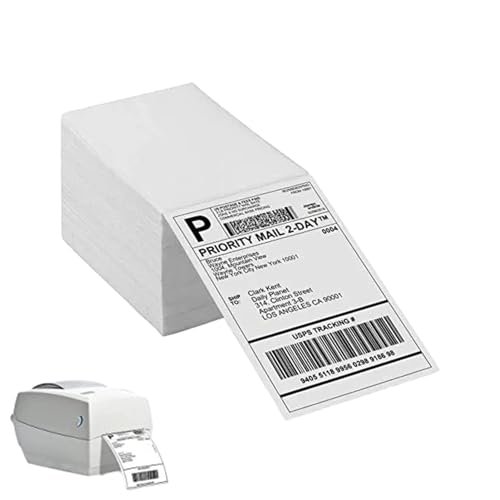 Papier für Versandetiketten, Etiketten für direkten Thermoversand, Falten Sie Barcodes für Porto 'Thermoadresse, 500 Etiketten pro Stapel, Thermodruckerpapier für Papier für Versandetiketten, Etiketten für direkten Thermoversand, Falten Sie Barcodes für Porto 'Thermoadresse, 500 Etiketten pro Stapel, Thermodruckerpapier für von Whnbuij
