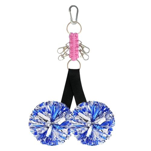 Pomponhalter für Cheerleader, Band für Fan-Brosche, verstellbarer Schlüsselanhänger verschleißfest - Rucksackgurte Schlüsselanhänger Cheerleader für bunte Bälle für Cheerleader Bänder von Whnbuij