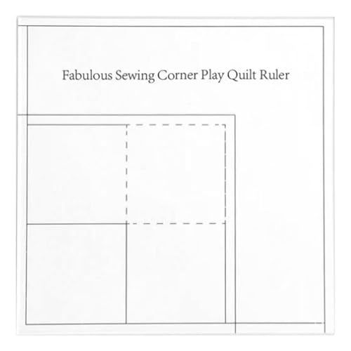 Quilt-Lineale aus Acryl, Quilt-Vorlage aus klarem Acryl, fabelhafter Läufer und -Werkzeug für professionelle Näherinnen Quilt-Lineale aus Acryl, Quilt-Vorlage aus klarem Acryl, fabelhafter Läufer und -Werkzeug für professionelle Näherinnen von Whnbuij