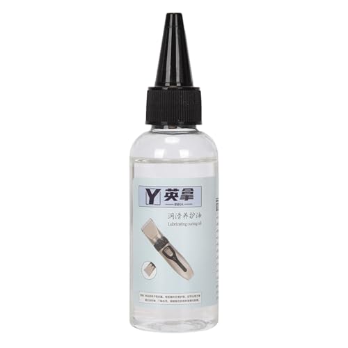 Schere Haarschmiermittel - Haarschneidemaschinenöl, Haarschneide-Schmieröl - 60 ml Haarschneideöl-Gleitmittel -, reduziert und Reibung, Schmiermittel für Haarschneidemaschinen, Rostschutz von Whnbuij