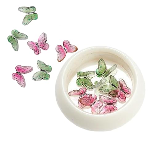 Schmetterlings-Nageldesign, Schmetterlings-Nageldekoration | Nützlicher dreidimensionaler Maniküre-Schmuck | Kunsthandwerk, das Haushaltssalonzubehör herstellt, Kunstzubehör für Frauen von Whnbuij