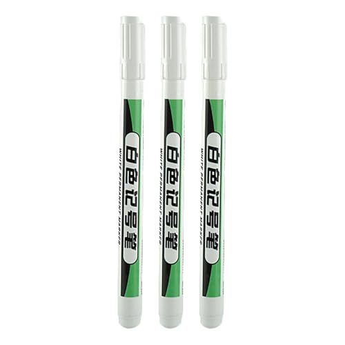 Schnell trocknender weißer Lackstift, weiße Marker auf Ölbasis, weißer Marker wasserdicht, Lackstift mit glatter Schrift für Leder, Glas, Keramik, Holz Schnell trocknender weißer Lackstift, weiße Marker auf Ölbasis, weißer Marker wasserdicht, Lackstift mit glatter Schrift für Leder, Glas, Keramik, Holz von Whnbuij