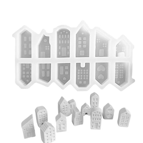 Silikon-Kerzenguss-Set, Kerzenherstellung, Silikonharzformen, flexibles Wachsformwerkzeug, wiederverwendbare Kerzenform zum Basteln, handgefertigte Kerzenbedarf, Heimdekoration von Whnbuij