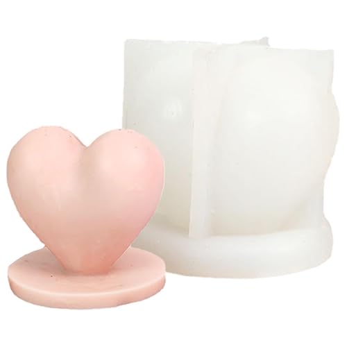Silikon-Lichtformen für die Kerzenherstellung, Herzharzform, Aromatherapie-Kerzen in Herzform, Formen mit Basis, Zuckerguss, Mousse, Gebäck, Fudge, Dessert, Gel Silikon-Lichtformen für die Kerzenherstellung, Herzharzform, Aromatherapie-Kerzen in Herzform, Formen mit Basis, Zuckerguss, Mousse, Gebäck, Fudge, Dessert, Gel von Whnbuij