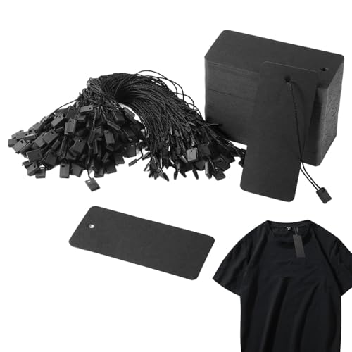 Tags mit beigefügter Schnur, Schmuck-Tags - 200 x Janals und Nähnags | Etiketten mit Schnüre, Kleidung für J zum Markieren von Warensträngen Tags mit beigefügter Schnur, Schmuck-Tags - 200 x Janals und Nähnags | Etiketten mit Schnüre, Kleidung für J zum Markieren von Warensträngen von Whnbuij