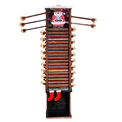 Weihnachts-Advent, Countdown für Weihnachten, Advent mit Countdown für Weihnachten - Adventskalender aus Holz für Kinder, 24 Tage Countdown-Kalender von Whnbuij