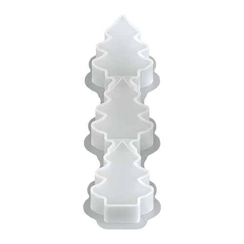Weihnachtsformen | Silikonformen für Partys mit Weihnachtsmann Tannenbaum und Elch, Zubehör für Handwerk, Dekoration für Epoxidharz, Ton, Gips, Seife, Schokolade, , Süßigkeiten, Kerze von Whnbuij