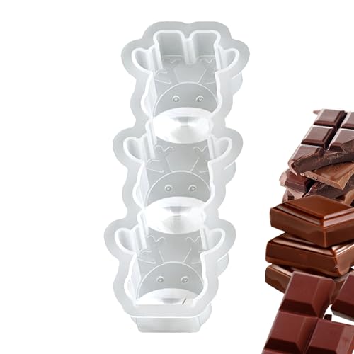 Weihnachtsformen – Silikonformen für Partys mit Weihnachtsmann Tannenbaum und Elch, Zubehör für Handwerk, Dekoration für Epoxidharz, Ton, Gips, Seife, Schokolade, , Süßigkeiten, Kerze von Whnbuij