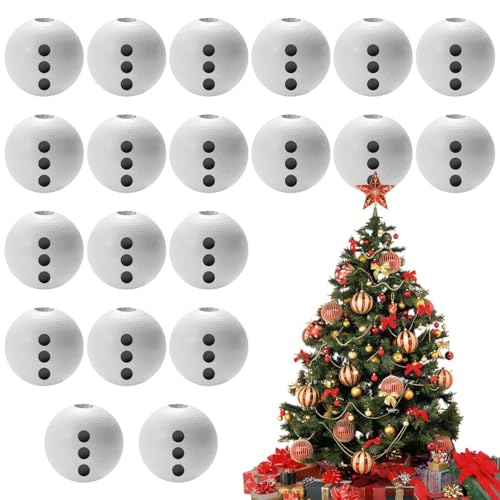 Weihnachtsperlen – festliche Bastelperlen für Feiertagsdekorationen, Ornament-Perlen, weiße Holzperlen mit Weihnachtsdruck, Schmuckherstellung, Weihnachtsbaum-Bastelarbeiten, Winterdekor-Perlen Weihnachtsperlen – festliche Bastelperlen für Feiertagsdekorationen, Ornament-Perlen, weiße Holzperlen mit Weihnachtsdruck, Schmuckherstellung, Weihnachtsbaum-Bastelarbeiten, Winterdekor-Perlen von Whnbuij