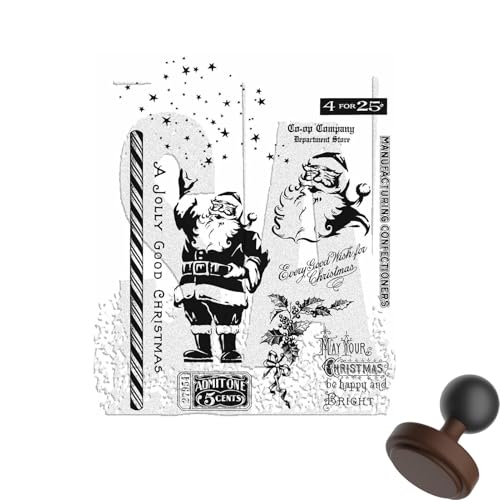 Weihnachtsstempel zur Kartenherstellung, Briefmarken zum Thema Weihnachten | Silikon Weihnachts-Bastelstempel | Urlaubsstempel für die Herstellung von Bastelkarten, Scrapbooking, Prägung Weihnachtsstempel zur Kartenherstellung, Briefmarken zum Thema Weihnachten | Silikon Weihnachts-Bastelstempel | Urlaubsstempel für die Herstellung von Bastelkarten, Scrapbooking, Prägung von Whnbuij
