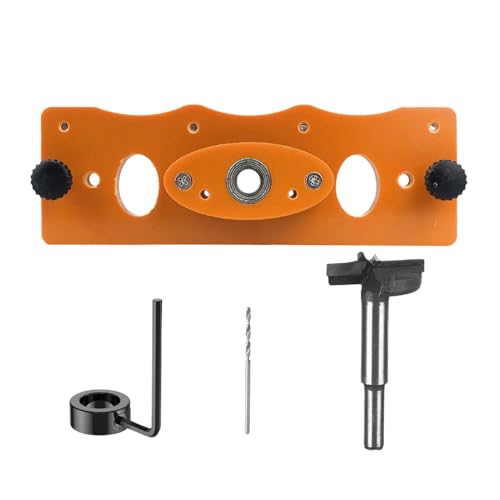 Whnbuij Bohrvorrichtung, verdecktes Bohrführungsscharnier, 35 mm Lochlokator, geräuscharmes Holzbearbeitungswerkzeug, Positionierung, Bohröffner für Türen Whnbuij Bohrvorrichtung, verdecktes Bohrführungsscharnier, 35 mm Lochlokator, geräuscharmes Holzbearbeitungswerkzeug, Positionierung, Bohröffner für Türen von Whnbuij
