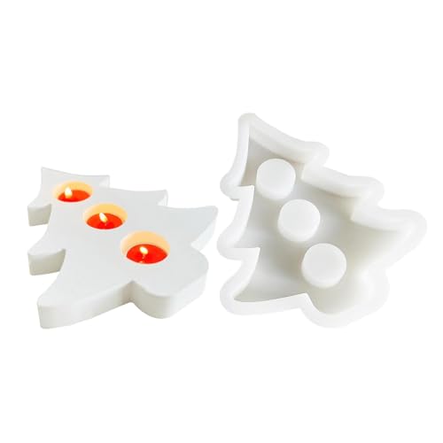 Whnbuij Kerzenhalter-Form, Weihnachtsbaum-Form, Gips-Ornament-Form, Kunstharz, Kerzenhalter, Gießform, Epoxid-Formen für Zement, Ornament, Gips, Heimdekoration Whnbuij Kerzenhalter-Form, Weihnachtsbaum-Form, Gips-Ornament-Form, Kunstharz, Kerzenhalter, Gießform, Epoxid-Formen für Zement, Ornament, Gips, Heimdekoration von Whnbuij