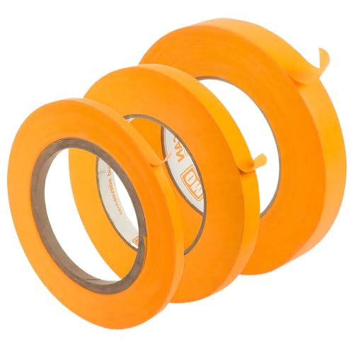 Whnbuij Malerband, Maskerband, 3-teiliges Fineline-Klebeband | Malerband Fineline Maskierband für Gitarre leicht zu entfernen für Autolack von Whnbuij