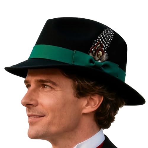Whnbuij Oktoberfest-Hüte, Oktoberfest-Hut für Herren, elegantes Accessoire für Paare, Oktoberfest und Festival Whnbuij Oktoberfest-Hüte, Oktoberfest-Hut für Herren, elegantes Accessoire für Paare, Oktoberfest und Festival von Whnbuij