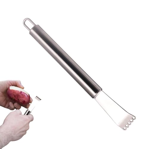 Zitruszester – Zester aus Edelstahl, langlebige Zitronenreibe | Ergonomische Obstzester, Küchenzubehör für Zitrone, Limette, Orangen, Zitrusschale in Al Qualität von Whnbuij