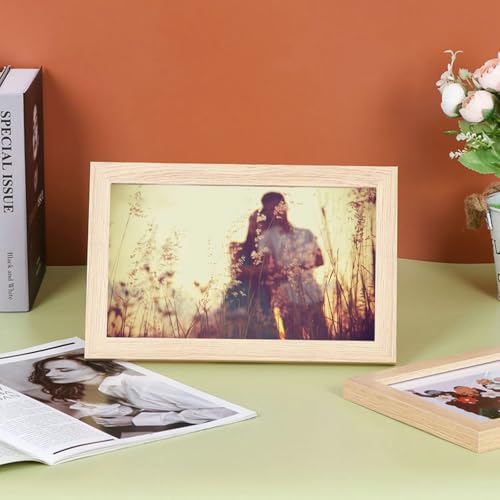 Bilderrahmen 15x30 MDF Holz, Fotorahmen Rechteckig Horizontal Wohnzimmer zum Stellen und Hängen- Wand- oder Tischaufsteller Family Hochzeitsgeschenk Foto Geschenk Bilderrahmen 15x30 MDF Holz, Fotorahmen Rechteckig Horizontal Wohnzimmer zum Stellen und Hängen- Wand- oder Tischaufsteller Family Hochzeitsgeschenk Foto Geschenk von Whoiy