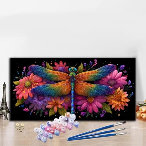 Malen Nach Zahlen Erwachsene Libelle Malen Nach Zahlen XXL 70x140cm Paint by Numbers Bunt Bild DIY Set Erwachsene Basteln, Adults Kreativ Set für Deko Schlafzimmer, Herbstdeko, Weihnachtsdeko G8-790 Malen Nach Zahlen Erwachsene Libelle Malen Nach Zahlen XXL 70x140cm Paint by Numbers Bunt Bild DIY Set Erwachsene Basteln, Adults Kreativ Set für Deko Schlafzimmer, Herbstdeko, Weihnachtsdeko G8-790 von Whoonng