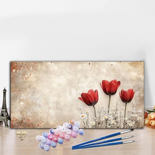 Malen Nach Zahlen Erwachsene Retro Malen Nach Zahlen XXL 90x180cm Paint by Numbers Blume Bild DIY Set Erwachsene Basteln, Adults Kreativ Set für Deko Schlafzimmer, Herbstdeko, Weihnachtsdeko G8-826 Malen Nach Zahlen Erwachsene Retro Malen Nach Zahlen XXL 90x180cm Paint by Numbers Blume Bild DIY Set Erwachsene Basteln, Adults Kreativ Set für Deko Schlafzimmer, Herbstdeko, Weihnachtsdeko G8-826 von Whoonng