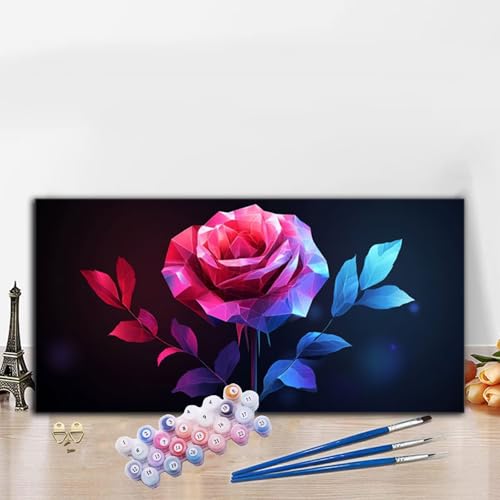Malen Nach Zahlen Geometrie, Malen Nach Zahlen Erwachsene Blume Paint by Numbers Handgemalt Ölgemälde Kit für Anfänger mit Pinseln und Acrylfarben, Deko Wohnzimmer,Geschenke für Frauen 70x140cm G8-679 Malen Nach Zahlen Geometrie, Malen Nach Zahlen Erwachsene Blume Paint by Numbers Handgemalt Ölgemälde Kit für Anfänger mit Pinseln und Acrylfarben, Deko Wohnzimmer,Geschenke für Frauen 70x140cm G8-679 von Whoonng