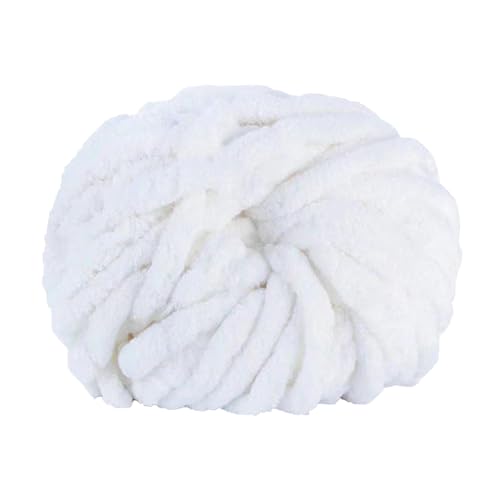 Chenille-Garn, weiches Samtgarn, 2,5 m, Weben, Basteln, Strickzubehör für Heimdekoration, Wurfkissen, Korb, Mütze, Haustierbett, Babykleidung, Decke von Whrcy