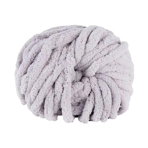Plüschgarn, 2,5 m dicke, grobe Garne, Webzubehör, Häkeln, Handwerk für Korb, Schal, Mütze, Wurfkissen, Haustierbett, Decke von Whrcy
