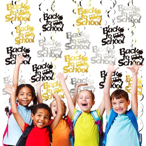 Schulparty Dekoration | Schuldeko Für Zuhause,Wiederverwendbare Bunte Schilder Deko Für Vorschule Kindergarten Abschluss von Whrcy