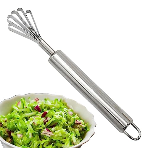 Whrcy Kokosnuss-Schredder, Kokosnuss-Werkzeug,Edelstahl-Reibe, Schaber, Zerkleinerer für Kokosnussfleisch - Multifunktionaler Obstschäler, Küchenbedarf, Langer Griff mit Haken Whrcy Kokosnuss-Schredder, Kokosnuss-Werkzeug,Edelstahl-Reibe, Schaber, Zerkleinerer für Kokosnussfleisch - Multifunktionaler Obstschäler, Küchenbedarf, Langer Griff mit Haken von Whrcy