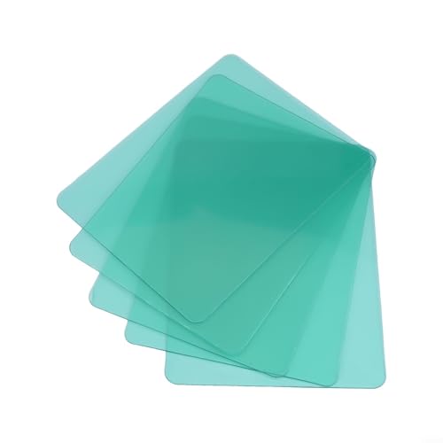 5 Stück Spritzschutzfolien für Schweißhelme, schützen dimmbare Gläser mit Blättern (115 x 88 mm) von Whychstore