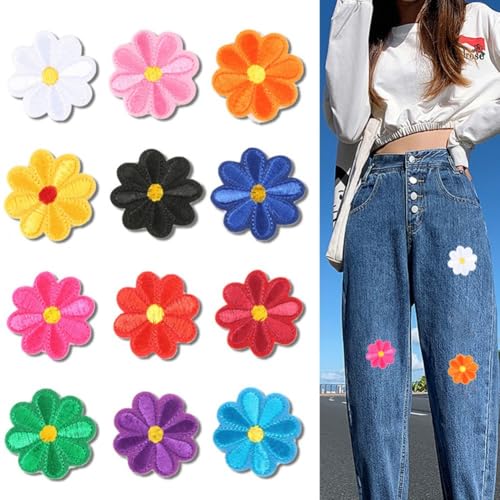 Aufwendiges Blumen-Stickerei-Set, 10 nahtlose Optionen, um Ihr Modespiel mit einzigartigen Designs zu verbessern (grünes Gras) von Whychstore