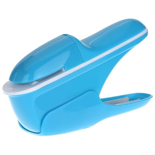 Eine clevere Ergänzung zu Ihrem Bürobedarf. Ein Gerät, das speziell für das nahtlose Zusammenbinden von Papieren entwickelt wurde (blau) von Whychstore