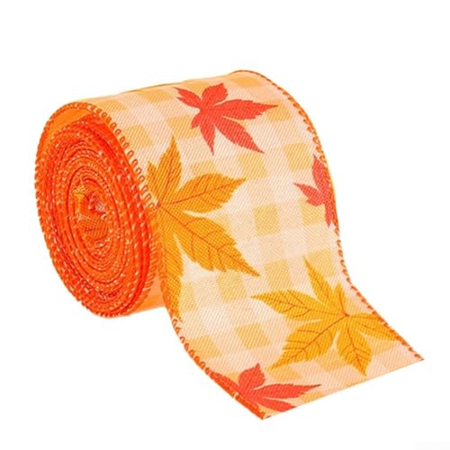 Jutebänder mit Kürbissen für kreative Herbstdekoration, perfekt für saisonale Bastelarbeiten (A) von Whychstore