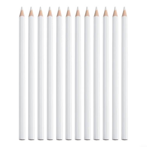 Whychstore Stoffmarker-Set 12 wasserlösliche Bleistifte, perfekt für Kleidung und Schuhmarkierungen von Whychstore