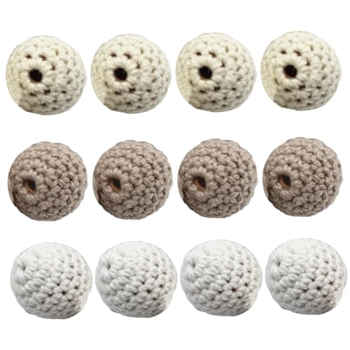 20 mm Holzperlen, 12 Prozent Häkelkügelchen, Holzstricken 20mm mit Loch, runde Häkelkugeln für DIY -Schmuck, Dekorationen, Halsketten und Armbänder 20 mm Holzperlen, 12 Prozent Häkelkügelchen, Holzstricken 20mm mit Loch, runde Häkelkugeln für DIY -Schmuck, Dekorationen, Halsketten und Armbänder von Whyzsjnclg