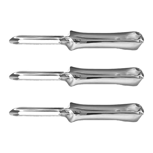 Kartoffelschäler, Küchengemüse Schästchen Edelstahl Obst Kartoffel Rotary für Haus 3PCs Kartoffelschäler, Küchengemüse Schästchen Edelstahl Obst Kartoffel Rotary für Haus 3PCs von Whyzsjnclg