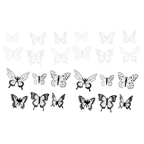 Muttertag Schmetterling Kuchen -Topper Schwarz weißer Schmetterling Kuchen -Dekoration Personalisierter Cupcake -Topper für Partyversorgungen 24PCS Muttertags -Kuchen -Topper Muttertag Schmetterling Kuchen -Topper Schwarz weißer Schmetterling Kuchen -Dekoration Personalisierter Cupcake -Topper für Partyversorgungen 24PCS Muttertags -Kuchen -Topper von Whyzsjnclg