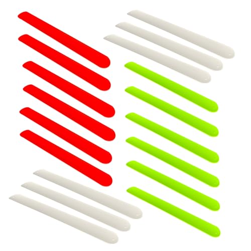 Whyzsjnclg Wickelpapierhalter, 18 pcs 8,5 Zoll Silikon Flip Wraps Flip -Wickpapier -Klemmen weißes rotes grünes Schlagarmband zum Verpackungspapier, Posterpapierpapier Slap -Bänder Whyzsjnclg Wickelpapierhalter, 18 pcs 8,5 Zoll Silikon Flip Wraps Flip -Wickpapier -Klemmen weißes rotes grünes Schlagarmband zum Verpackungspapier, Posterpapierpapier Slap -Bänder von Whyzsjnclg