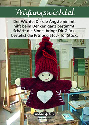 Wichtel Arts Prüfungswichtel Glücksbringer,15 x 10.5 x 2.7 cm, Farblich Sortiert Wichtel Arts Prüfungswichtel Glücksbringer,15 x 10.5 x 2.7 cm, Farblich Sortiert von Wichtel Arts