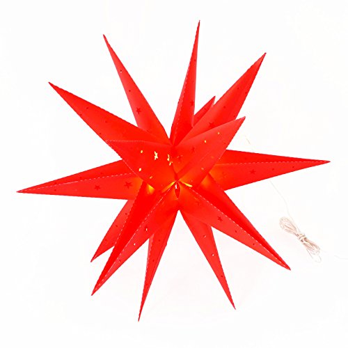 XL Falkensteiner Adventsstern 60cm inkl. LED Beleuchtung Rot XL Falkensteiner Adventsstern 60cm inkl. LED Beleuchtung Rot von Wichtelstube-Kollektion